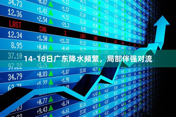 14-18日广东降水频繁,局部伴强对流